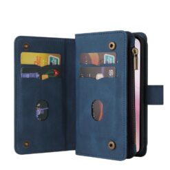 Kryty na mobil | Peňaženkové puzdro Multi case modré – Apple iPhone 16e / 17e | Kryty na mobil