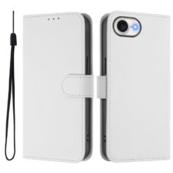 Peňaženkové puzdro Solid biele – Apple iPhone 16e / 17e