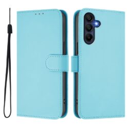Peňaženkové puzdro Solid bledomodré – Samsung Galaxy A36