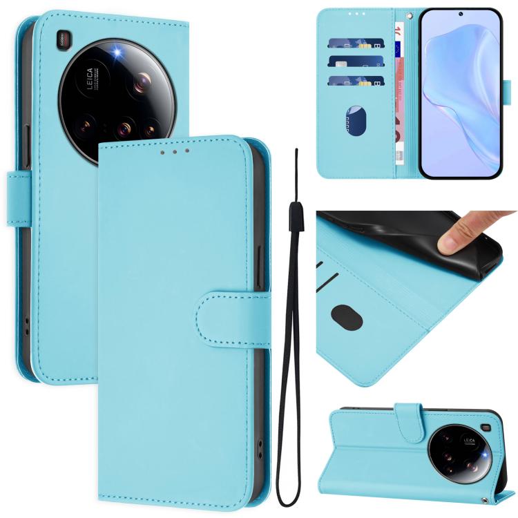 Peňaženkové puzdro Solid bledomodré – Xiaomi 15 Ultra | Kryty na mobil Kryty na mobil | Peňaženkové puzdro Solid bledomodré – Xiaomi 15 Ultra | Kryty na mobil