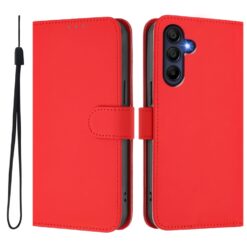 Kryty na mobil | Peňaženkové puzdro Solid červené – Samsung Galaxy A36 | Kryty na mobil
