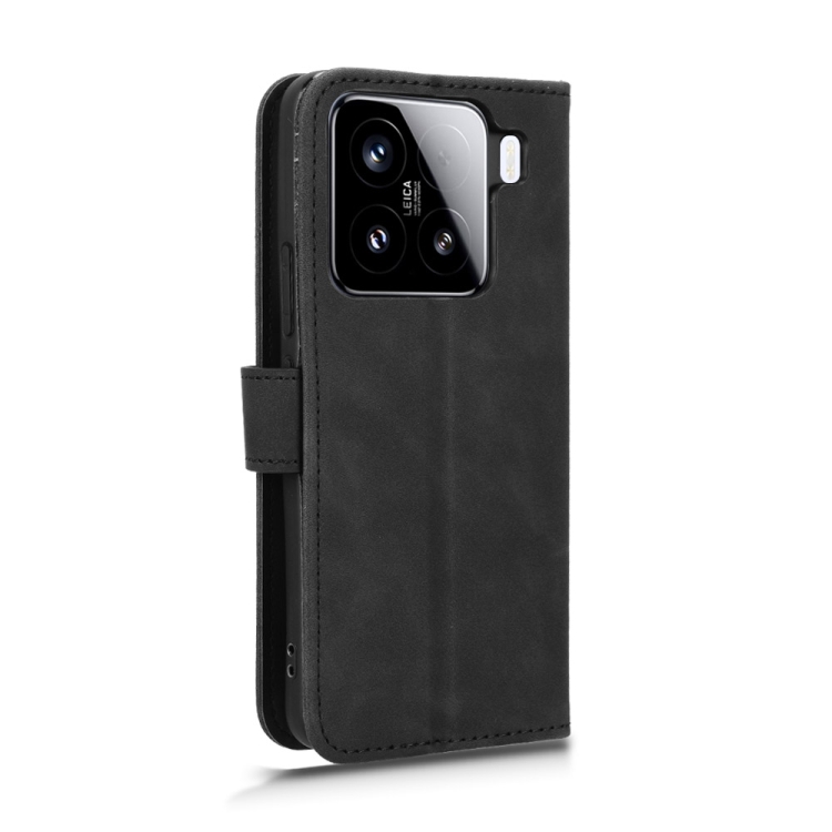Peňaženkové puzdro Solid čierne – Xiaomi 15 | Kryty na mobil Kryty na mobil | Peňaženkové puzdro Solid čierne – Xiaomi 15 | Kryty na mobil