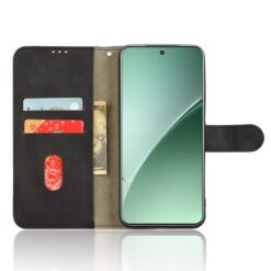 Peňaženkové puzdro Solid čierne – Xiaomi 15 | Kryty na mobil Kryty na mobil | Peňaženkové puzdro Solid čierne – Xiaomi 15 | Kryty na mobil