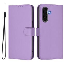 Peňaženkové puzdro Solid fialové – Samsung Galaxy A56