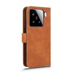 Peňaženkové puzdro Solid hnedé – Xiaomi 15 | Kryty na mobil Kryty na mobil | Peňaženkové puzdro Solid hnedé – Xiaomi 15 | Kryty na mobil