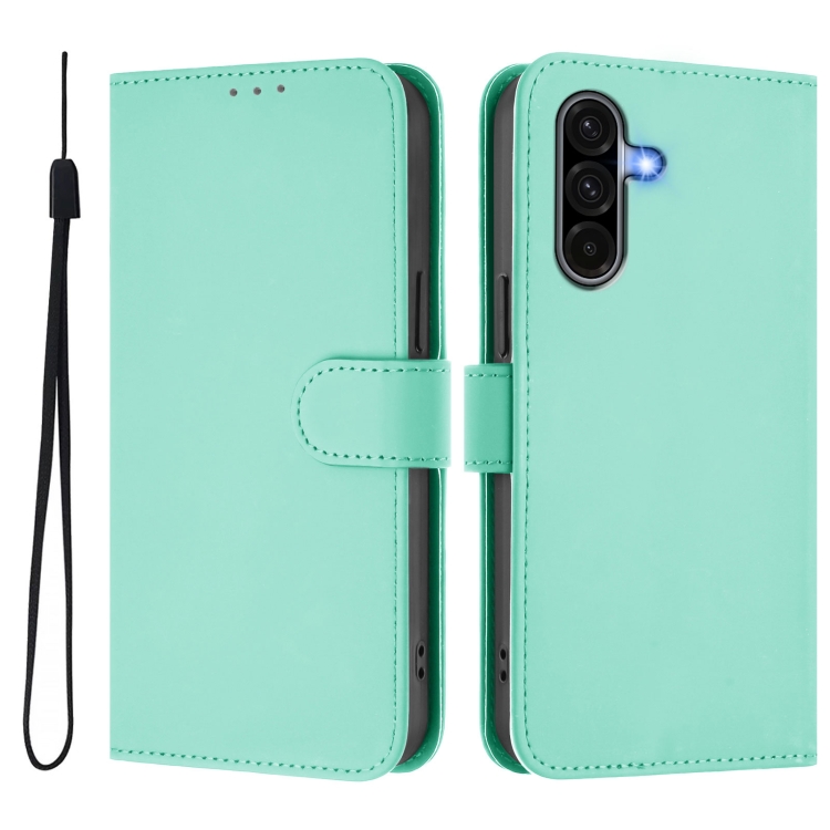 Peňaženkové puzdro Solid mätové – Samsung Galaxy A56 | Kryty na mobil Kryty na mobil | Peňaženkové puzdro Solid mätové – Samsung Galaxy A56 | Kryty na mobil