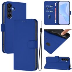 Peňaženkové puzdro Solid modré – Samsung Galaxy A26 | Kryty na mobil Kryty na mobil | Peňaženkové puzdro Solid modré – Samsung Galaxy A26 | Kryty na mobil