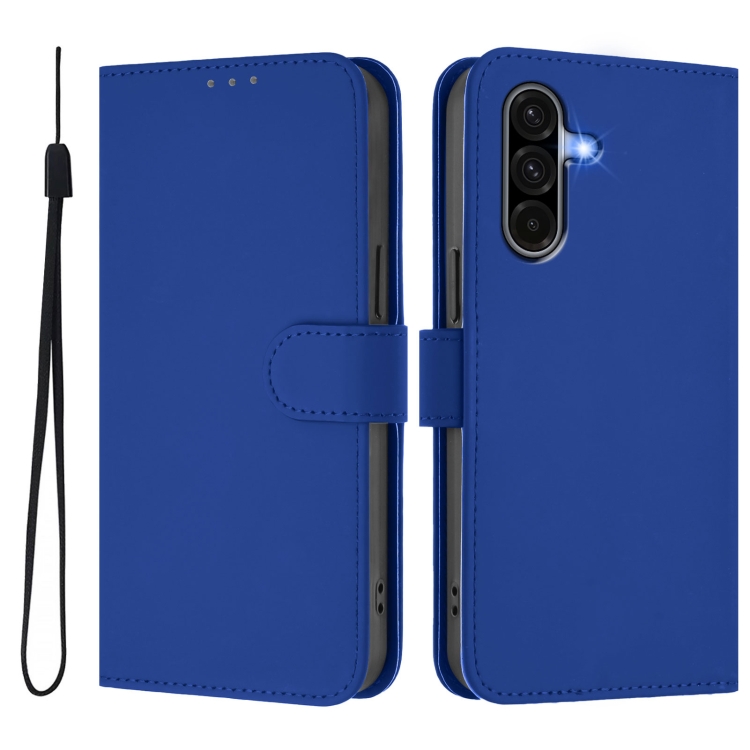 Peňaženkové puzdro Solid modré – Samsung Galaxy A56 | Kryty na mobil Kryty na mobil | Peňaženkové puzdro Solid modré – Samsung Galaxy A56 | Kryty na mobil