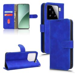 Kryty na mobil | Peňaženkové puzdro Solid modré – Xiaomi 15 | Kryty na mobil
