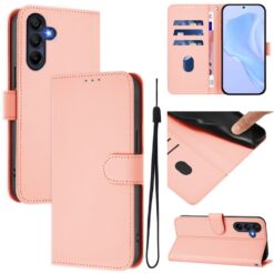Kryty na mobil | Peňaženkové puzdro Solid ružové – Samsung Galaxy A26 | Kryty na mobil