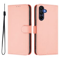 Peňaženkové puzdro Solid ružové – Samsung Galaxy A36