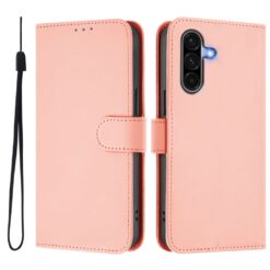Kryty na mobil | Peňaženkové puzdro Solid ružové – Samsung Galaxy A56 | Kryty na mobil