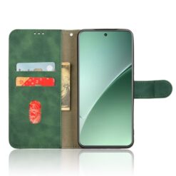 Kryty na mobil | Peňaženkové puzdro Solid zelené – Xiaomi 15 | Kryty na mobil