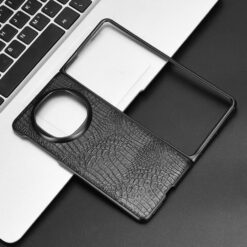 Zadný kryt Crocodile Texture čierny – Huawei Mate X6 | Kryty na mobil Kryty na mobil | Zadný kryt Crocodile Texture čierny – Huawei Mate X6 | Kryty na mobil