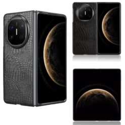 Zadný kryt Crocodile Texture čierny – Huawei Mate X6 | Kryty na mobil Kryty na mobil | Zadný kryt Crocodile Texture čierny – Huawei Mate X6 | Kryty na mobil