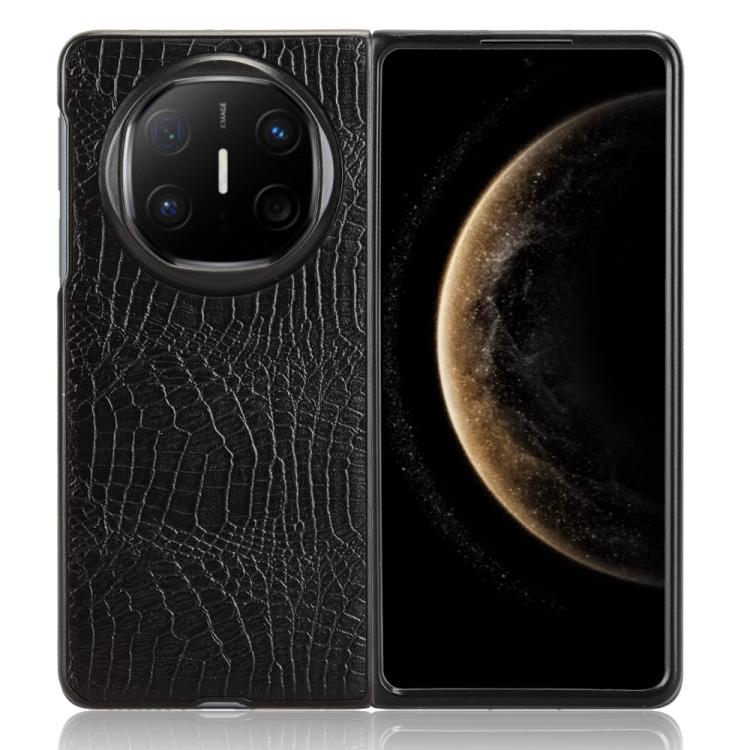 Zadný kryt Crocodile Texture čierny – Huawei Mate X6 | Kryty na mobil Kryty na mobil | Zadný kryt Crocodile Texture čierny – Huawei Mate X6 | Kryty na mobil