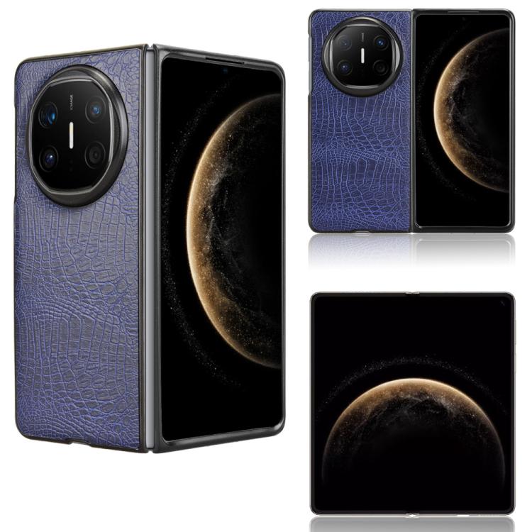 Zadný kryt Crocodile Texture modrý – Huawei Mate X6 | Kryty na mobil Kryty na mobil | Zadný kryt Crocodile Texture modrý – Huawei Mate X6 | Kryty na mobil