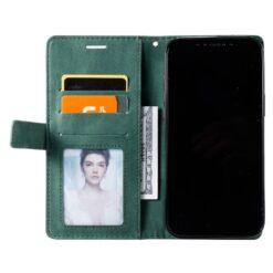 Knižkové puzdro Rhombus zelené – Samsung Galaxy A06 | Kryty na mobil Kryty na mobil | Knižkové puzdro Rhombus zelené – Samsung Galaxy A06 | Kryty na mobil