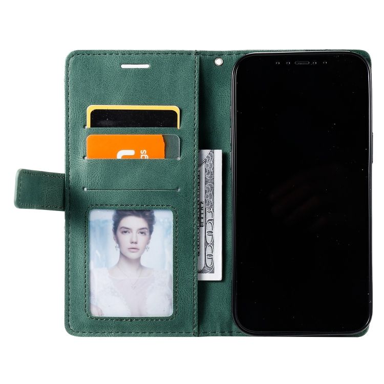 Knižkové puzdro Rhombus zelené – Samsung Galaxy A06 | Kryty na mobil Kryty na mobil | Knižkové puzdro Rhombus zelené – Samsung Galaxy A06 | Kryty na mobil