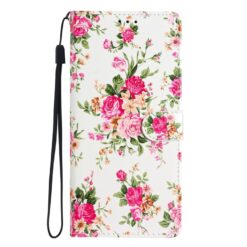 Kryty na mobil | Knižkové puzdro Trendy Cross case Kvety – Samsung Galaxy A26 | Kryty na mobil