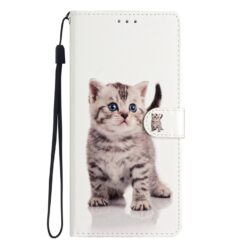 Kryty na mobil | Knižkové puzdro Trendy Cross case Mačička – Samsung Galaxy A26 | Kryty na mobil