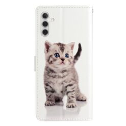 Kryty na mobil | Knižkové puzdro Trendy Cross case Mačička – Samsung Galaxy A26 | Kryty na mobil