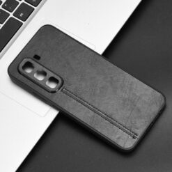 Kryt Shockproof Sewing Cow Pattern čierny – Infinix Hot 50 Pro+ (50 Pro Plus) | Kryty na mobil Kryty na mobil | Kryt Shockproof Sewing Cow Pattern čierny – Infinix Hot 50 Pro+ (50 Pro Plus) | Kryty na mobil