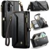 Multifunkčné peňaženkové puzdro CaseMe Business case fialové – Samsung Galaxy A56 | Kryty na mobil Kryty na mobil | Multifunkčné peňaženkové puzdro CaseMe Business case fialové – Samsung Galaxy A56 | Kryty na mobil