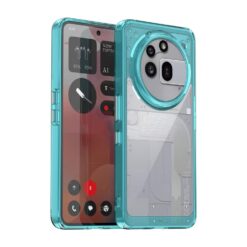 Ochranný kryt Colorful Acrylic case transparentno-modrý – Nothing Phone (3a) Pro