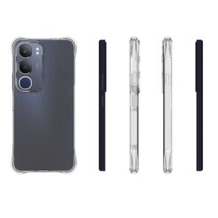 Kryty na mobil | Ochranný kryt Shockproof Slim case transparentný – Vivo Y19s | Kryty na mobil
