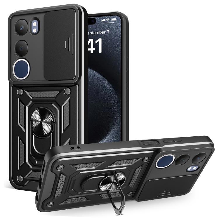 Odolný kryt CamCover Armor čierny – Vivo Y19s | Kryty na mobil Kryty na mobil | Odolný kryt CamCover Armor čierny – Vivo Y19s | Kryty na mobil
