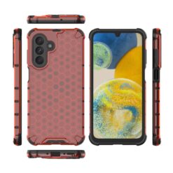 Kryty na mobil | Odolný kryt Honeycomb Armor červený – Samsung Galaxy A26 | Kryty na mobil