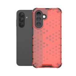 Kryty na mobil | Odolný kryt Honeycomb Armor červený – Samsung Galaxy A26 | Kryty na mobil