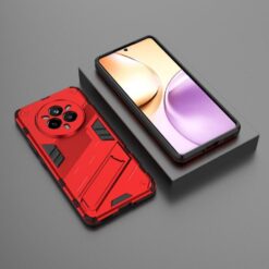 Kryty na mobil | Odolný Kryt Punk armor case červený – Realme 14 Pro | Kryty na mobil