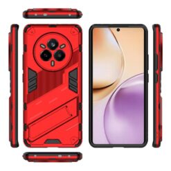 Kryty na mobil | Odolný Kryt Punk armor case červený – Realme 14 Pro | Kryty na mobil