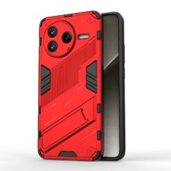 Odolný Kryt Punk armor case červený – Xiaomi Poco F7 Pro