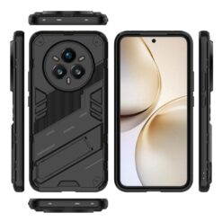 Kryty na mobil | Odolný Kryt Punk armor case čierny – Realme 14 Pro+ (14 Pro Plus) | Kryty na mobil