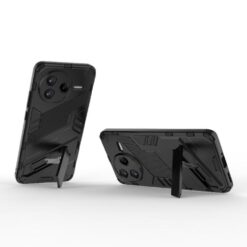 Odolný Kryt Punk armor case čierny – Xiaomi Poco F7 Pro | Kryty na mobil Kryty na mobil | Odolný Kryt Punk armor case čierny – Xiaomi Poco F7 Pro | Kryty na mobil