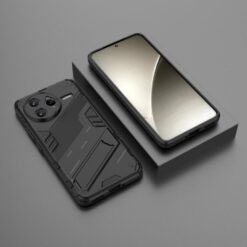 Kryty na mobil | Odolný Kryt Punk armor case čierny – Xiaomi Poco F7 Ultra | Kryty na mobil