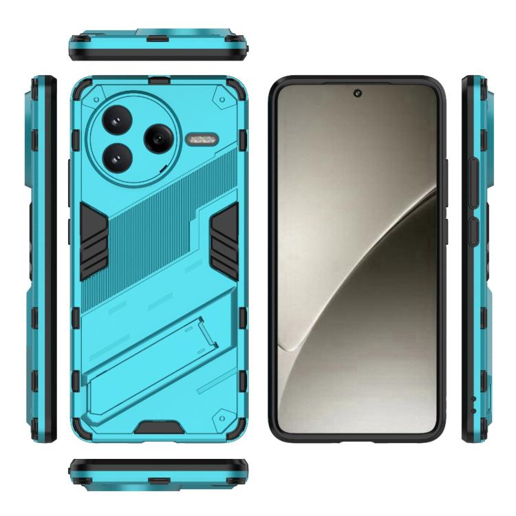 Odolný Kryt Punk armor case modrý – Xiaomi Poco F7 Pro | Kryty na mobil Kryty na mobil | Odolný Kryt Punk armor case modrý – Xiaomi Poco F7 Pro | Kryty na mobil