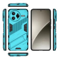 Kryty na mobil | Odolný Kryt Punk armor case modrý – Xiaomi Poco F7 Ultra | Kryty na mobil