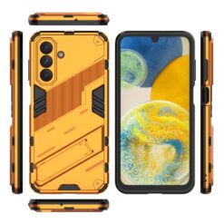 Kryty na mobil | Odolný Kryt Punk armor case oranžový – Samsung Galaxy A26 | Kryty na mobil