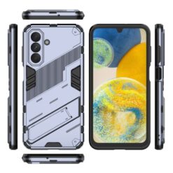 Kryty na mobil | Odolný Kryt Punk armor case sivý – Samsung Galaxy A26 | Kryty na mobil