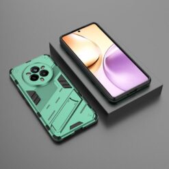 Kryty na mobil | Odolný Kryt Punk armor case zelený – Realme 14 Pro | Kryty na mobil