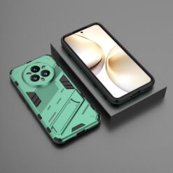 Kryty na mobil | Odolný Kryt Punk armor case zelený – Realme 14 Pro+ (14 Pro Plus) | Kryty na mobil