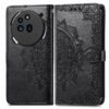 Peňaženkové puzdro Embossing Pattern Mandala Flower modré – Nothing Phone (3a) | Kryty na mobil Kryty na mobil | Peňaženkové puzdro Embossing Pattern Mandala Flower modré – Nothing Phone (3a) | Kryty na mobil