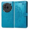 Peňaženkové puzdro Embossing Pattern Mandala Flower čierne – Nothing Phone (3a) | Kryty na mobil Kryty na mobil | Peňaženkové puzdro Embossing Pattern Mandala Flower čierne – Nothing Phone (3a) | Kryty na mobil