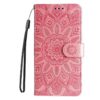 Peňaženkové puzdro Embossing Pattern Slnečnica zelené – Realme 14 Pro | Kryty na mobil Kryty na mobil | Peňaženkové puzdro Embossing Pattern Slnečnica zelené – Realme 14 Pro | Kryty na mobil