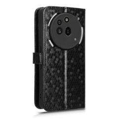 Kryty na mobil | Peňaženkové puzdro Honeycomb Dot Texture Case čierne – Nothing Phone (3a) Pro | Kryty na mobil