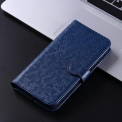 Peňaženkové puzdro Honeycomb Dot Texture Case modré – Nothing Phone (3a) | Kryty na mobil Kryty na mobil | Peňaženkové puzdro Honeycomb Dot Texture Case modré – Nothing Phone (3a) | Kryty na mobil